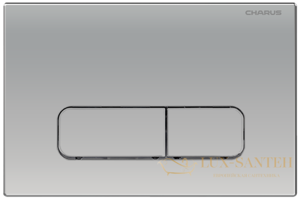 панель смыва charus tm, elegia, fp.320.46.01, хром матовый