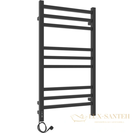 полотенцесушитель с/т laris астор чкч п9 350/700 левый тэн черный 73207864