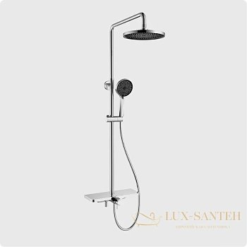 душевая система для ванны aquame aqm8002cr, хром