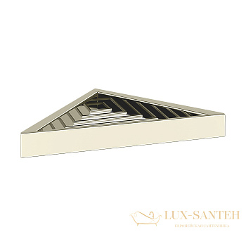 полка угловая gessi inverso accessories 20861.726, warm bronze br pvd