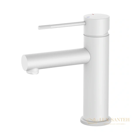 смеситель для раковины timo saona 2361/16f, белый матовый