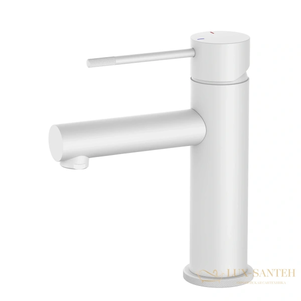 смеситель для раковины timo saona 2361/16f, белый матовый