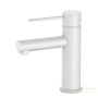 смеситель для раковины timo saona 2361/16f, белый матовый