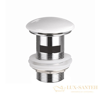 донный клапан ceramica nova cn2000x, белый