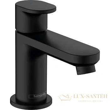 монокран на холодную или подготовленную смешанную воду для раковины hansgrohe vernis blend 71583670, черный матовый