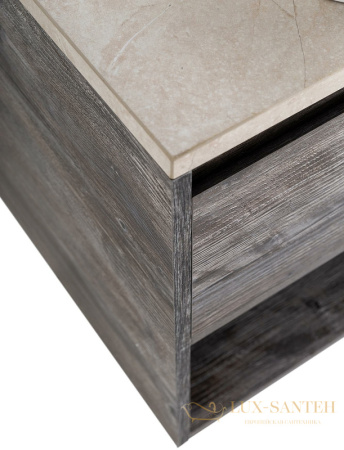 тумба под раковину belbagno kraft kraft-800-1c-so-pp 80 см подвесная, pino pasadena