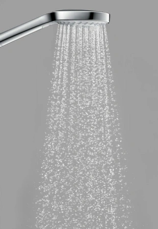 ручной душ multi hansgrohe croma select s 26800400 белый/хром