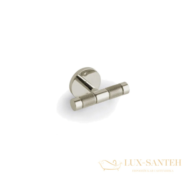 крючок двойной bertocci officina 01, 127 7516 6050, никель брашированный