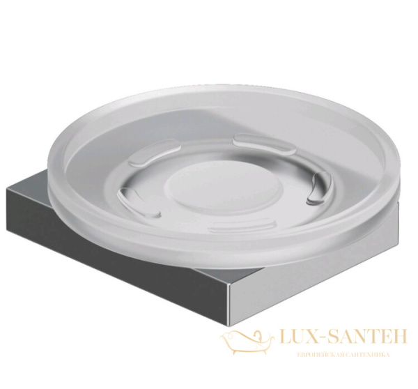 мыльница подвесная kludi vela c, 3198505, хром глянцевый