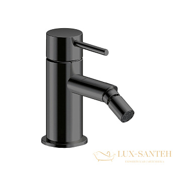 смеситель для биде almar mixers e214003.ab, без донного клапана, черный хром брашированный pvd
