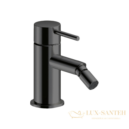 смеситель для биде almar mixers e214003.ab, без донного клапана, черный хром брашированный pvd