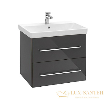 тумба под раковину villeroy & boch avento a890 00 b1 630x514x452 мм, crystal grey
