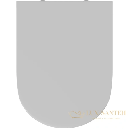 подвесной безободковый унитаз d&k venice dt1026516 с сиденьем микролифт, белый