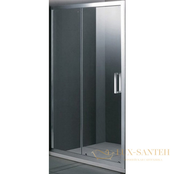 душевая дверь belbagno uno uno-bf-1-125-c-cr 125 см профиль хром, стекло прозрачное 