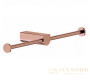 бумагодержатель двойной gessi rilievo 59415.030, copper pvd