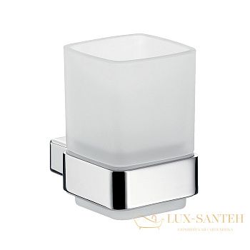 emco loft, 0520 016 00, стакан подвесной, цвет emco-steel х хрусталь