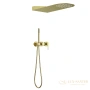 душевая система для душа встраиваемая timo saona sx-2340/17sm, золото матовое