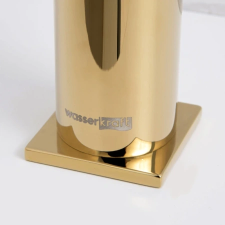 смеситель wasserkraft sauer 7103h для раковины, золотой