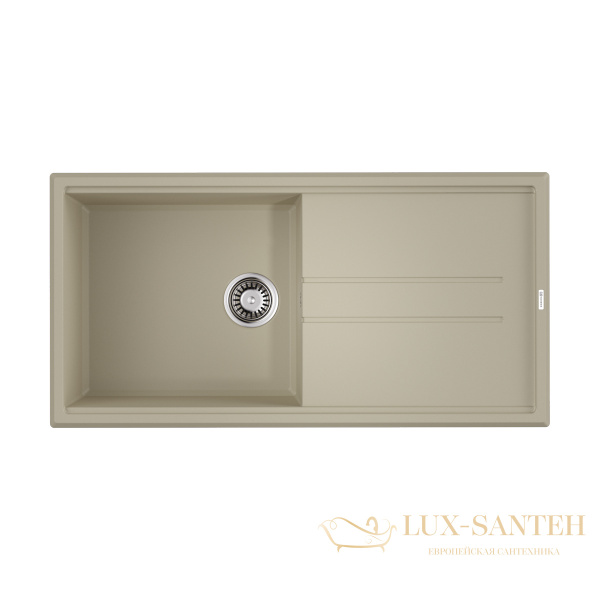 кухонная мойка omoikiri tedori 100-be tetogranit х ваниль, 4993917