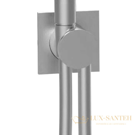 держатель ручного душа с подключением для шланга, с душевым шлангом almar shower accessories e192001.cr, хром