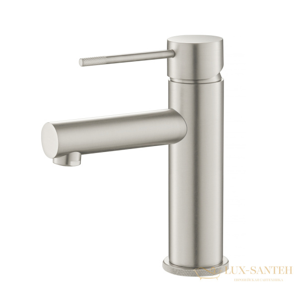 смеситель для раковины timo saona 2361/13f, никель брашированный