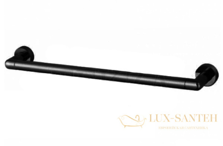 полотенцесушитель электрический, 50х5, margaroli luce 521, 521450no, матовый черный