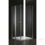 душевой уголок cezares elena-a-12 elena-w-a-12-90-p-cr-l 90x90 см, стекло рифленое