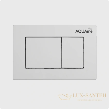 панель смыва aquame, aqm4102w, белый