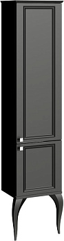 пенал напольный aqwella ladonna-40, lad0504blk, цвет черный