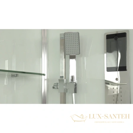 душевая кабина timo helma h-520 l 120x90x220 см, стекло прозрачное