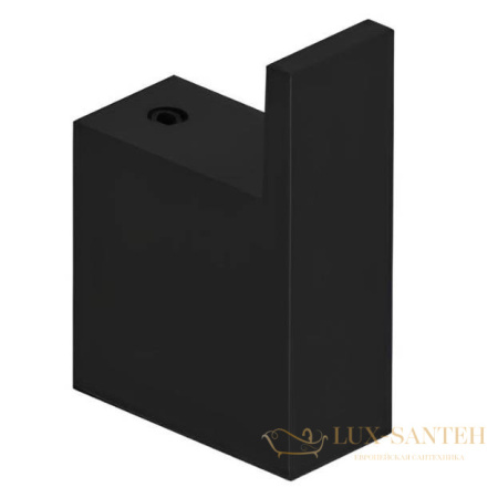 крючок  kludi vela c, 3198439, черный матовый