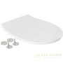 сиденье для унитаза allen brau fantasy 4.11005.20 с микролифтом, белый