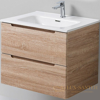 тумба под раковину belbagno etna etna-600-2c-so-wo-p 60 см подвесная, rovere bianco