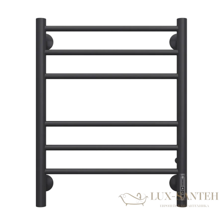 полотенцесушитель электрический terminus аврора 4670078527479 п6 450x600 кс 9005 черный матовый