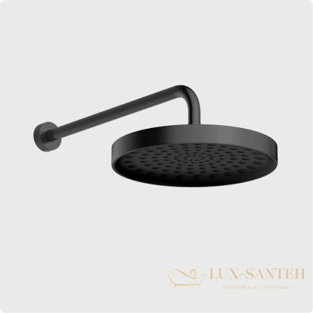 душевая система для душа встраиваемая aquame, aqm8401gm, с термостатом, оружейная сталь