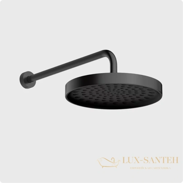 душевая система для душа встраиваемая aquame, aqm8401gm, с термостатом, оружейная сталь