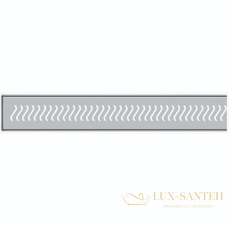 душевой лоток rgw shower drain 21210180-01 с решеткой sdr-01-e1, хром