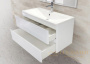 тумба под раковину belbagno acqua acqua-900-2c-so-bl подвесная, bianco lucido