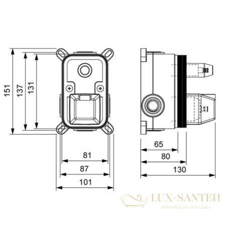 душевой комплект timo briana sx-7119/00sm 325 мм, хром