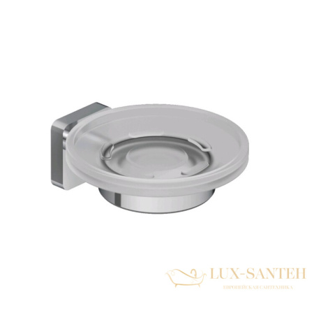 мыльница подвесная kludi vela s, 2598505, хром глянцевый