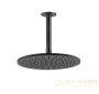 верхний душ gessi inciso 58250.299 300 мм, black xl
