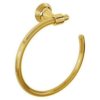 полотенцедержатель кольцо colombo design hermitage b3331.hps, золото