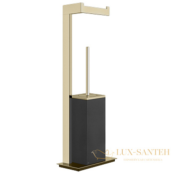 стойка с аксессуарами gessi inverso accessories 20934.727, brass brushed pvd
