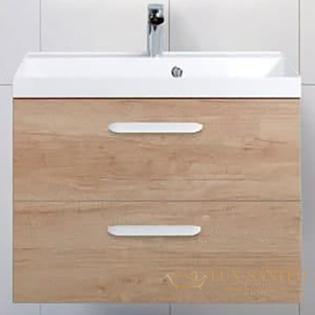 тумба под раковину belbagno aurora aurora-700-2c-so-rnn 70 см подвесная, rovere nebrasca nature