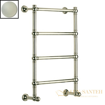 полотенцесушитель водяной margaroli armonia, 9-464-5 94645505bnb, шлифованный никель