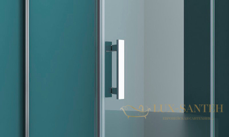 душевой уголок belbagno kraft kraft-ah-12-120/80-c-cr-r 120х80 см профиль хром, стекло прозрачное 