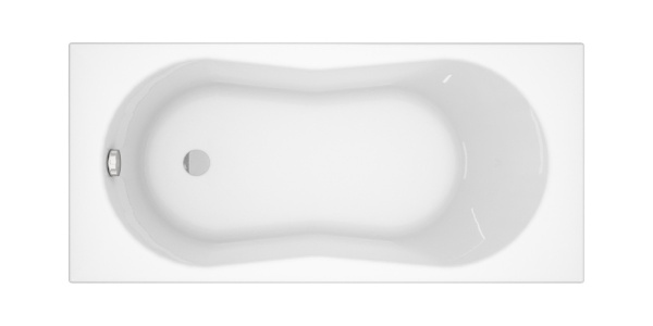 ванна прямоугольная cersanit nike 150x70, 63346, цвет белый