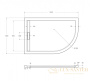экран для поддона из искусственного мрамора cezares tray-as-rh-100/80-100-scr-r, белый