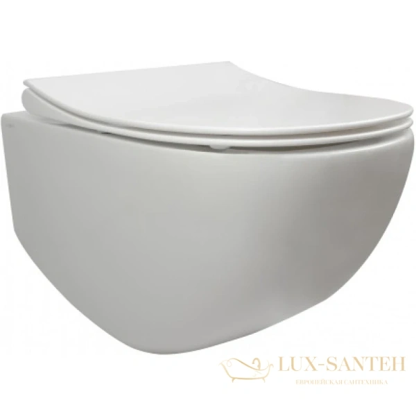 подвесной безободковый унитаз bettoserb fluenta 40006661b, белый