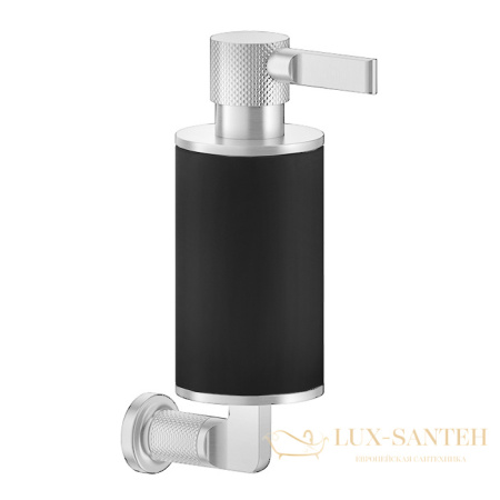 дозатор gessi inciso 58514.031, хром/черный